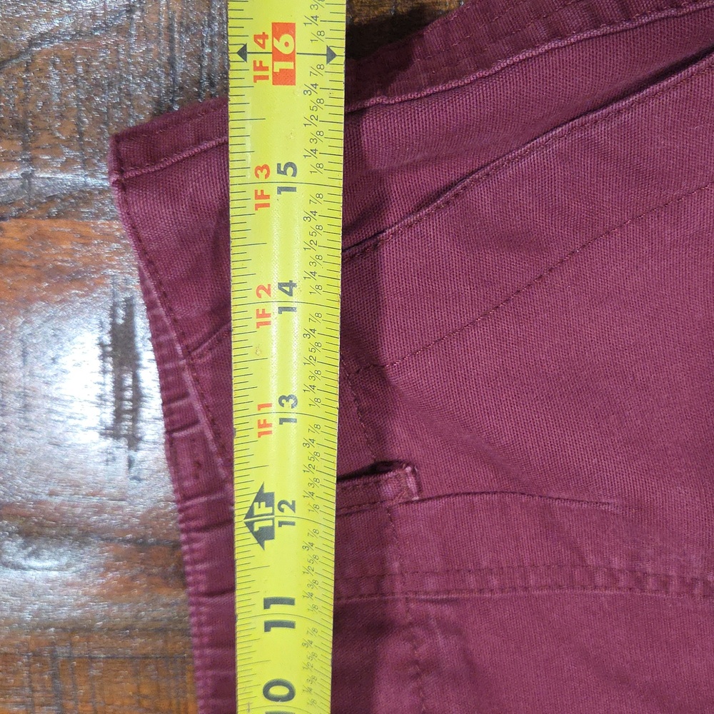 Talbots Maroon Chinos - Picture 3 of 8